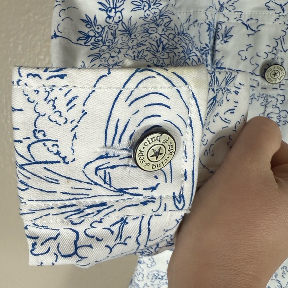 Cinq à Sept Garden Toile Scrunched Canyon Jacket - Picture 10 of 10